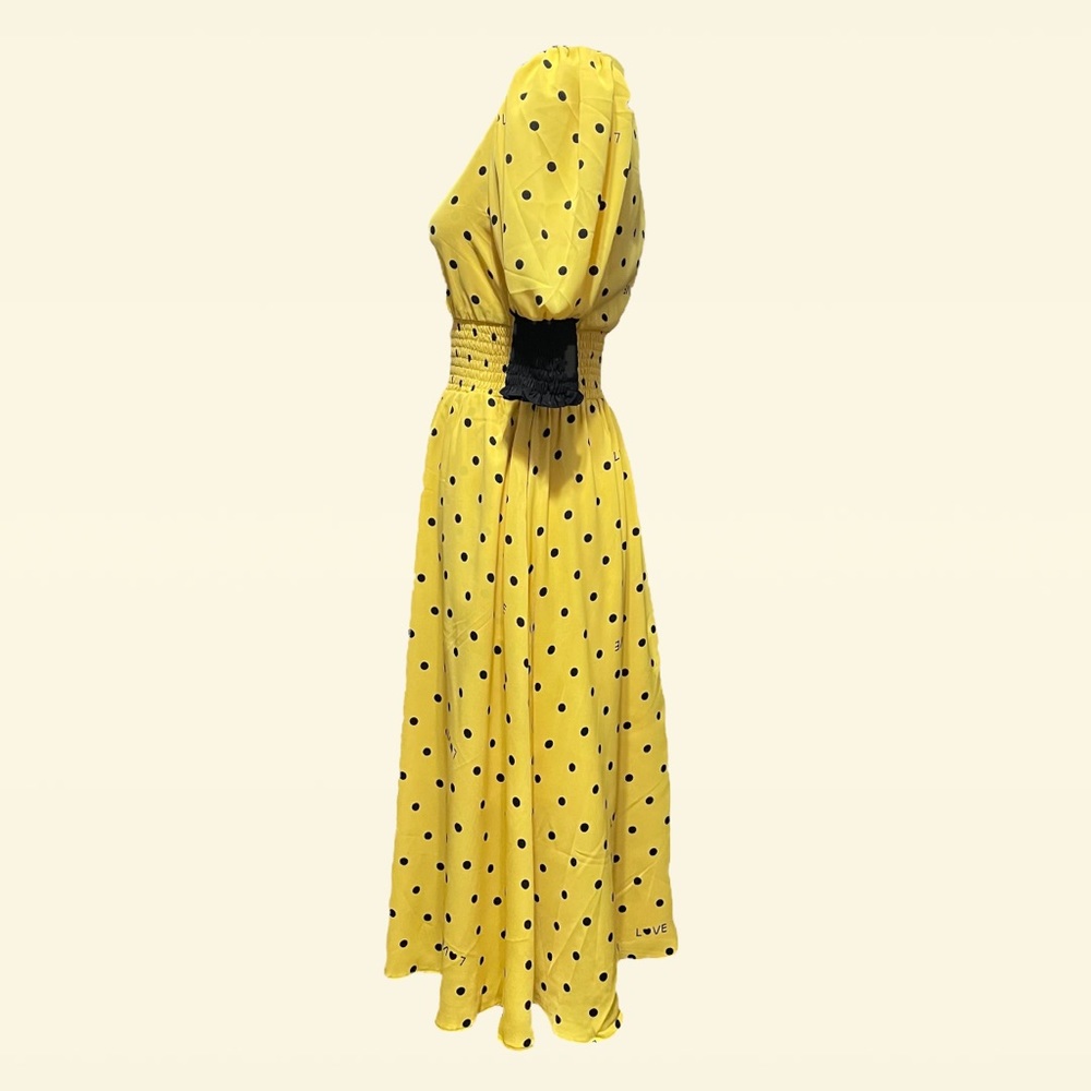 Lee Lee’s Cute Retro Polka Dot Dress! Pockets! - Picture 3 of 5